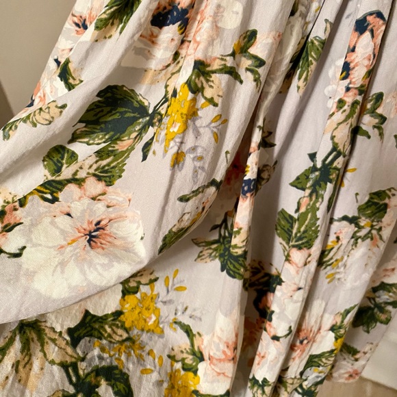 Cotton printed flower dress - Picture 4 of 8